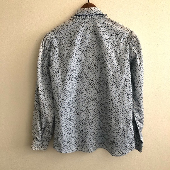 SOLD (DP) Western style bib blouse from 80’s - Picture 3 of 5